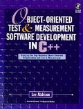 Cover: Object-Oriented Test and Measurement Software Development in C++ - Prentice Hall