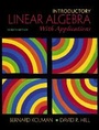 Cover: Introductory Linear Algebra with Applications - Pearson