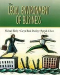 Cover: The Legal Environment of Business - Pearson