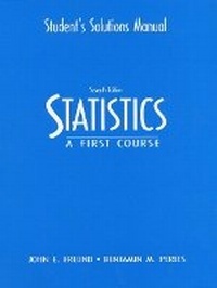 Enlarge image Cover: Student's Solutions Manual - Pearson