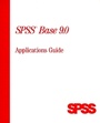 Cover: SPSS Base 9.0 Applications Guide - Pearson