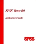 Cover: SPSS Base 9.0 Applications Guide - Pearson
