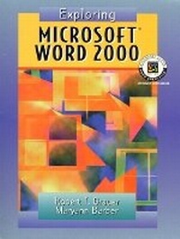 Enlarge image Cover: Exploring Microsoft Word 2000 - Pearson
