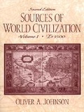 Cover: Sources of World Civilization, Volume I - Pearson