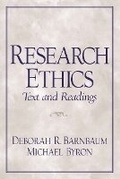 Cover: Research Ethics Text and Readings - Pearson