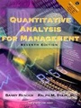 Cover: Quantitative Analysis for Management - Pearson