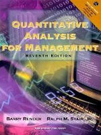 Abbildung von: Quantitative Analysis for Management - Pearson