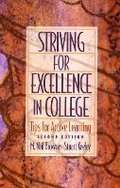 Cover: Striving for Excellence in College - Pearson