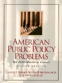 Enlarge image Cover: American Public Policy Problems - Pearson