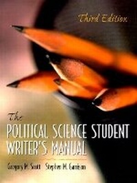 Enlarge image Cover: The Political Science Student Writer's Manual - Pearson