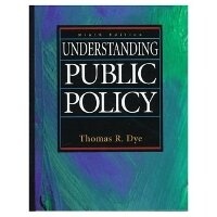 Enlarge image Cover: Understanding Public Policy - Pearson