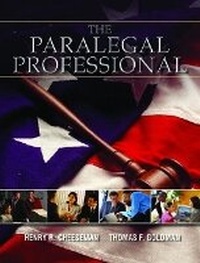 Enlarge image Cover: The Paralegal Professional - Pearson