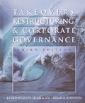 Cover: Takeovers, Restructuring, and Corporate Governance - Pearson
