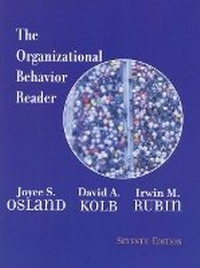 Enlarge image Cover: The Organizational Behavior Reader - Pearson
