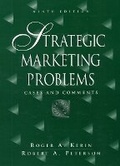 Cover: Strategic Marketing Problems - Pearson