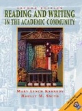 Cover: Reading and Writing in the Academic Community - Pearson