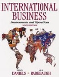 Cover: International Business - Pearson