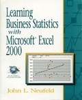 Cover: Learning Business Statistics with Microsoft Excel 2000 - Pearson