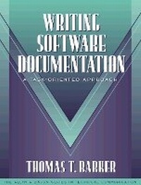 Enlarge image Cover: Writing Software Documentation - Pearson