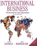 Cover: International Business - Pearson