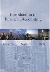 Enlarge image Cover: Introduction to Financial Accounting - Pearson