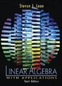 Cover: Linear Algebra with Applications - Pearson