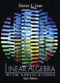Cover: Linear Algebra with Applications - Pearson