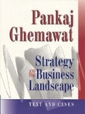 Cover: Strategy and the Business Landscape - Pearson