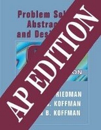 Enlarge image Cover: Problem Solving Abstracting Design Using C++ (AP Version) - Pearson