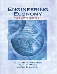 Enlarge image Cover: Engineering Economy - Pearson