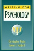 Cover: Writing for Psychology - Pearson