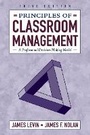 Cover: Principles of Classroom Management - Pearson