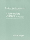 Cover: Student Solutions Manual - Pearson
