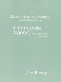 Enlarge image Cover: Student Solutions Manual - Pearson