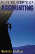 Cover: Core Concepts of Accounting - Pearson
