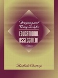Cover: Designing and Using Tools for Educational Assessment - Pearson