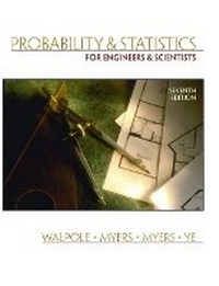 Enlarge image Cover: Probability and Statistics for Engineers and Scientists - Pearson