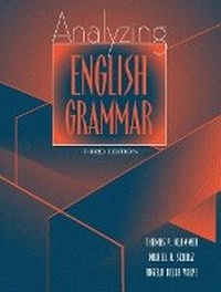 Enlarge image Cover: Analyzing English Grammar - Pearson