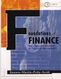 Enlarge image Cover: Foundations of Finance - Pearson