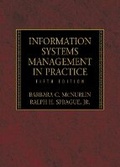 Cover: Information Systems Management in Practice - Pearson