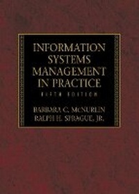 Enlarge image Cover: Information Systems Management in Practice - Pearson