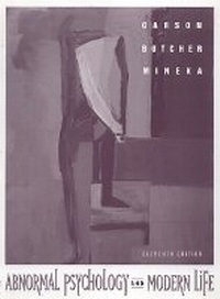 Abbildung von: Abnormal Psychology and Modern Life - Pearson
