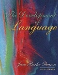 Cover: The Development of Language - Pearson