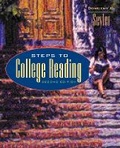 Cover: Steps to College Reading - Pearson