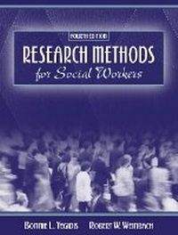 Enlarge image Cover: Research Methods for Social Workers - Pearson