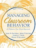 Cover: Managing Classroom Behavior - Pearson