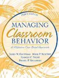 Enlarge image Cover: Managing Classroom Behavior - Pearson