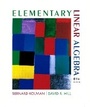 Cover: Elementary Linear Algebra - Pearson