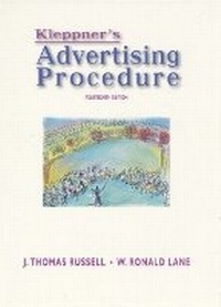 Enlarge image Cover: Kleppner's Advertising Procedure - Pearson