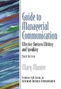 Cover: Guide to Managerial Communication - Pearson
